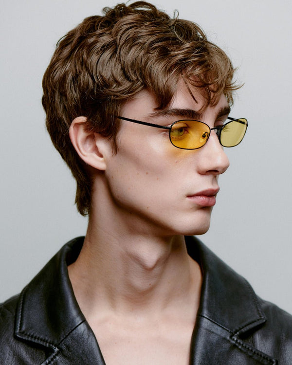 Jack / Matte Black & Yellow Lens - Shade Files